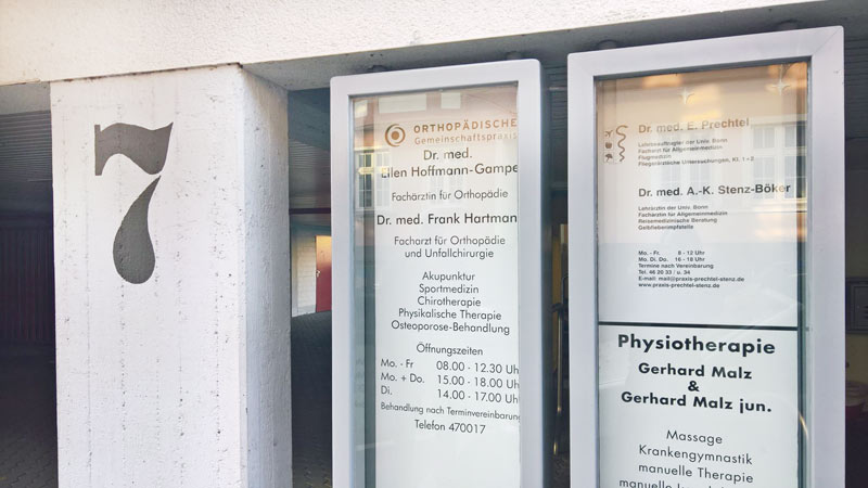 Ihre Orthopädische Praxis in Bonn-Beuel